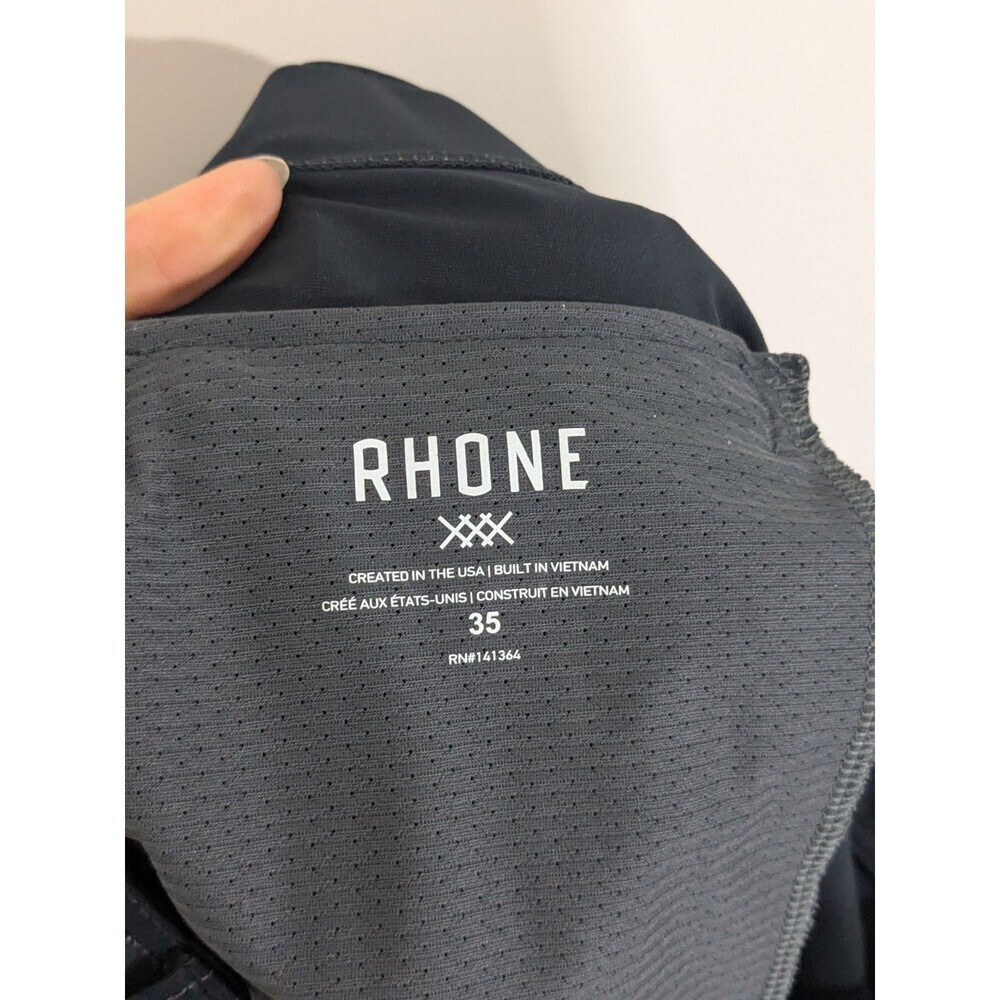 Rhone Slim Fit Commuter Pants Black Mens  35" x 31" Comfortable Officewear - Picture 7 of 8